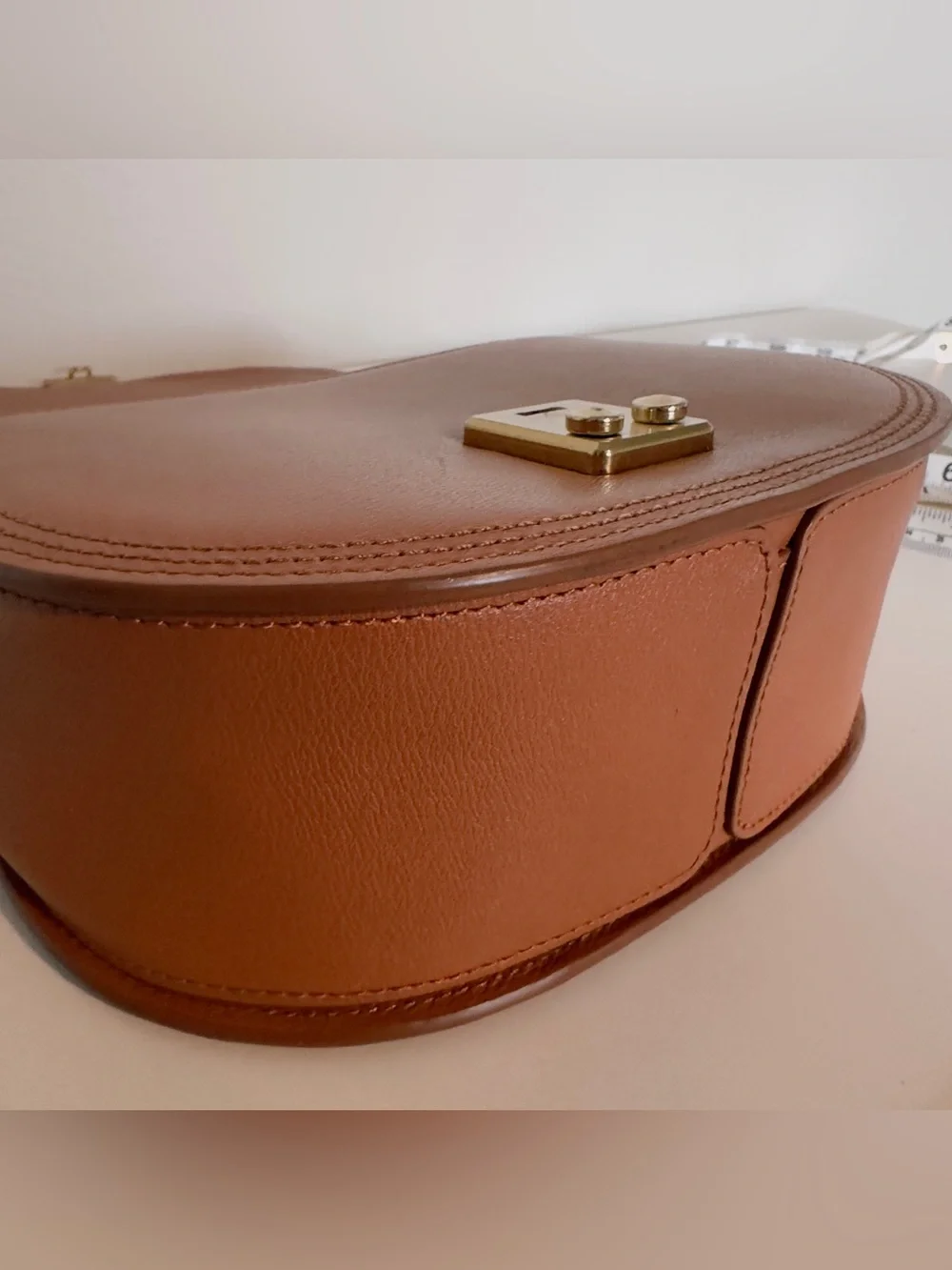 EUC 3.1 Phillip Lim Pashli Saddle Bag in tan leather